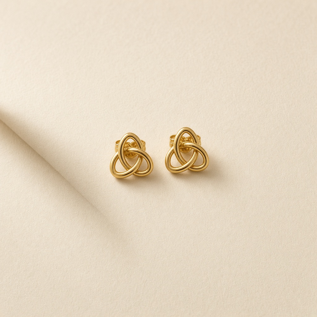 結びのピアス